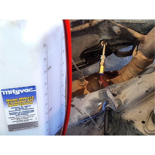 Syst&egrave;me de remplissage de liquide de transmission automatique de 2,5 gallon Distribution Industrielle GC