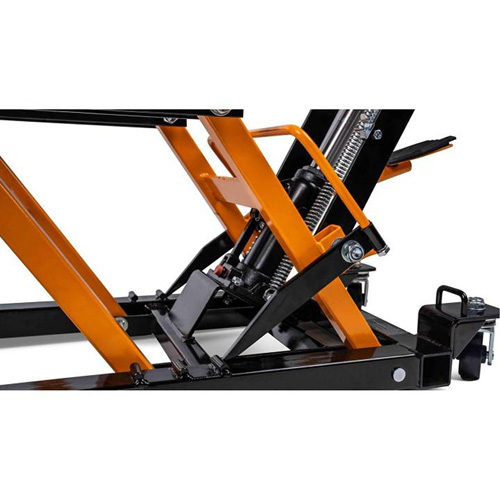 ATV and Motorcycle Jack, 0.75 Ton(s) Capacity, 4-2/3" Lowered, 14-1/2" Raised, Manual Hydraulic Distribution Industrielle GC