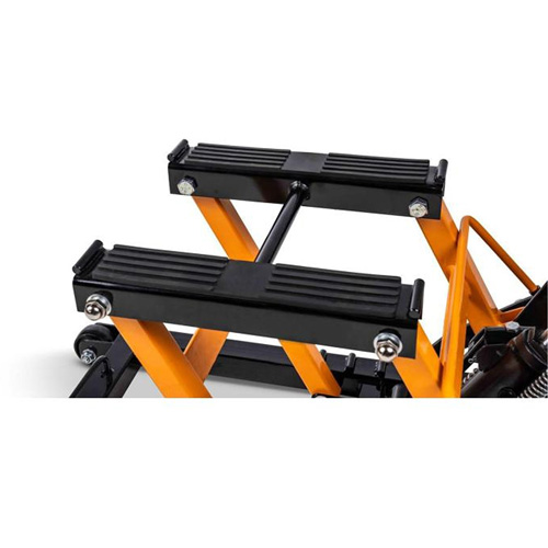 ATV and Motorcycle Jack, 0.75 Ton(s) Capacity, 4-2/3" Lowered, 14-1/2" Raised, Manual Hydraulic Distribution Industrielle GC