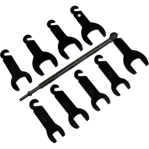 Jeu de 10 cl&eacute;s pneumatiques pour embrayage de ventilateur Distribution Industrielle GC