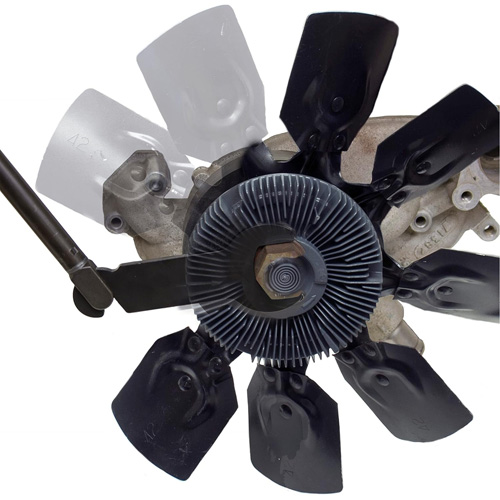 Jeu de 10 cl&eacute;s pneumatiques pour embrayage de ventilateur Distribution Industrielle GC
