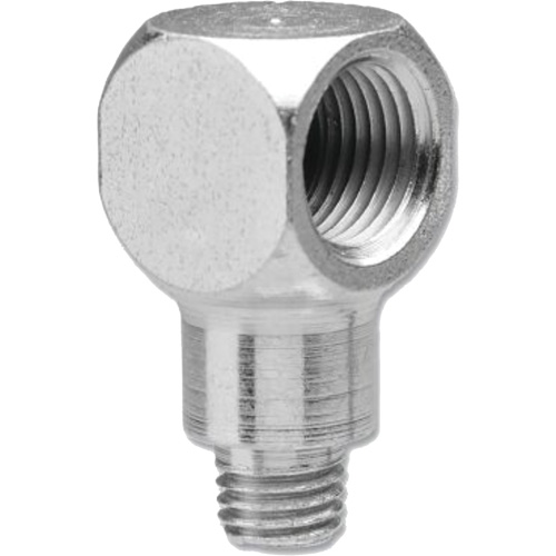 Grease Fitting Adapter with 90-Degree Angle, 1/4"-28 Thread Distribution Industrielle GC