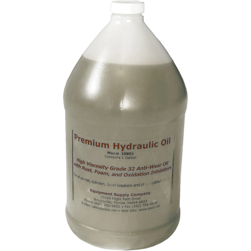 Huile hydraulique de premi&egrave;re qualit&eacute;, 1 gal., Cruche Distribution Industrielle GC