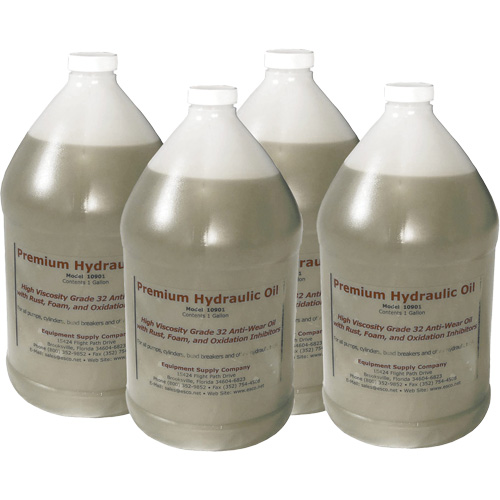 Huile hydraulique de premi&egrave;re qualit&eacute;, 4 gal., Cruche Distribution Industrielle GC
