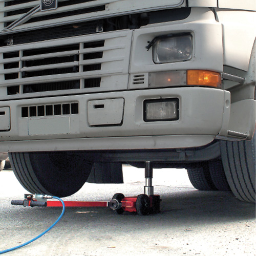 2-Stage Jack, 33 Ton(s)/66 Ton(s), Air Hydraulic Distribution Industrielle GC