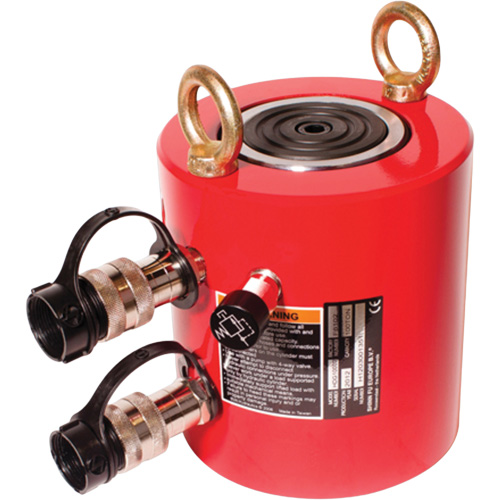 V&eacute;rin hydraulique &agrave; haut tonnage, Course de 1,97", Capacit&eacute; de 100 tonnes, 10 000 PSI Distribution Industrielle GC