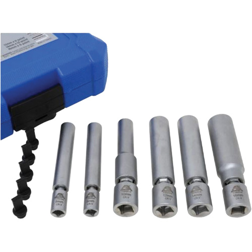 6-Piece Spark Plug & Glow Plug Socket Set Distribution Industrielle GC