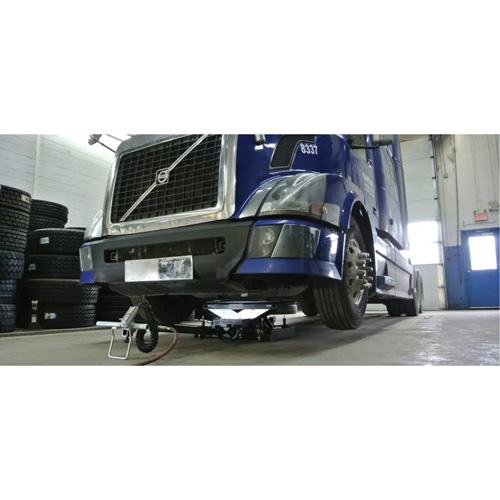 Floor Service Jack, 14 Ton(s) Capacity, 8-1/4" Lowered, 20" Raised, Air Hydraulic Distribution Industrielle GC
