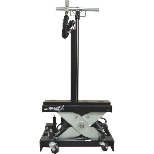 Floor Service Jack, 12 Ton(s) Capacity, 7-1/2" Lowered, 15-3/4" Raised, Air Hydraulic Distribution Industrielle GC