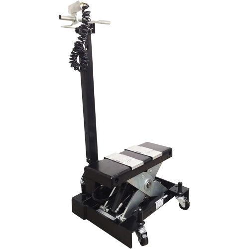 Low Profile Floor Service Jack, 12 Ton(s) Capacity, 7-1/2" Lowered, 15" Raised, Air Hydraulic Distribution Industrielle GC