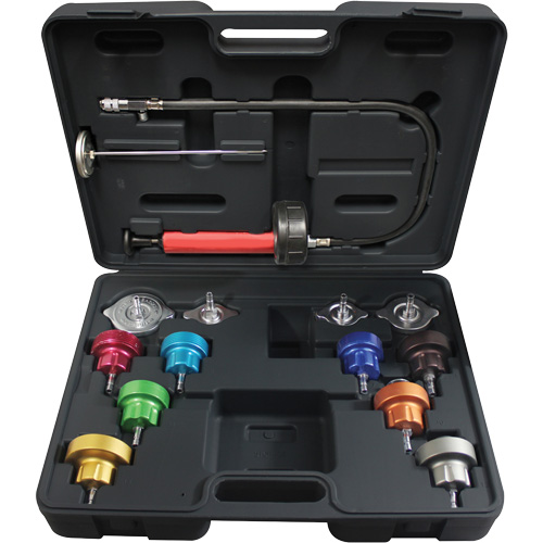 Trousse pour test de pression universel pour syst&egrave;me de refroidissement 14 mcx Distribution Industrielle GC