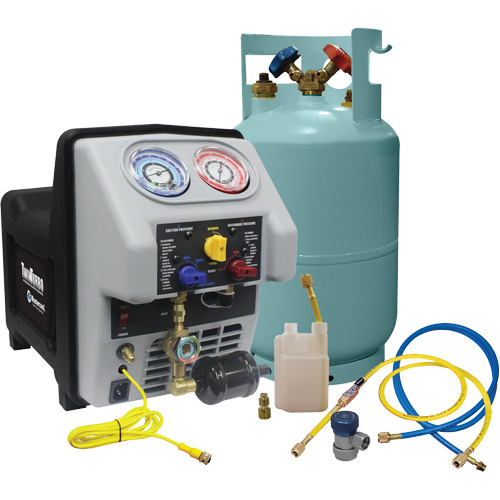 Syst&egrave;me de r&eacute;cup&eacute;ration de r&eacute;frig&eacute;rant double turbo Distribution Industrielle GC