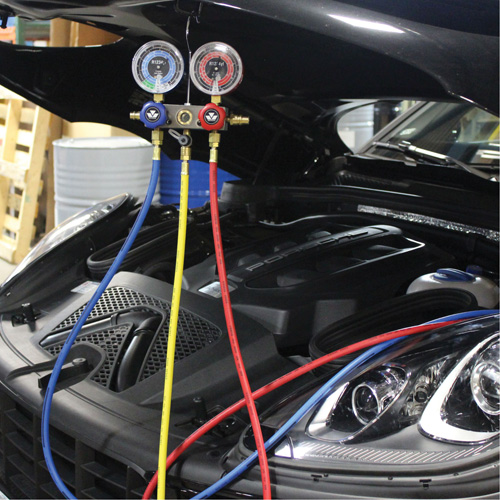 Ensemble de manom&egrave;tres &agrave; piston &agrave; 2 voies R1234Yf Distribution Industrielle GC