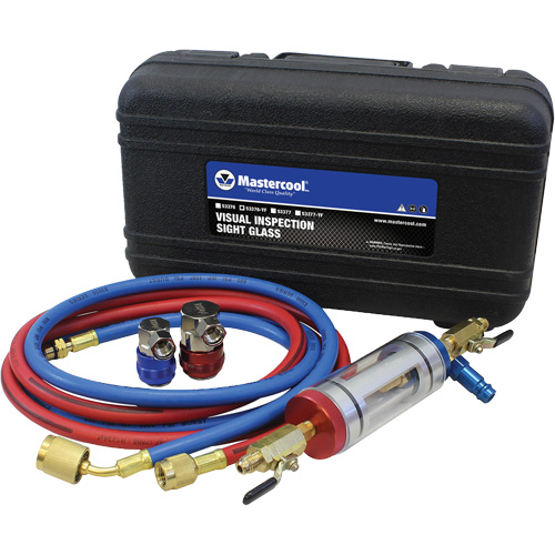 R1234Yf Visual Inspection Sight Glass with R1234Yf Quick Couplers Distribution Industrielle GC