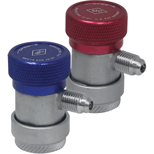 Coupleur rapide manuel R134a basse pression 1/4? FL-M x 13 mm Distribution Industrielle GC