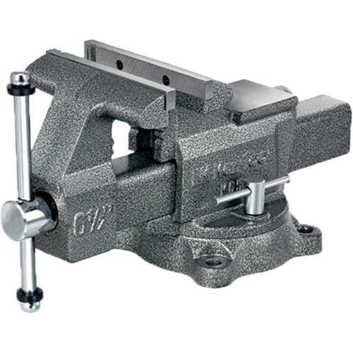 &eacute;tau professionnel d'atelier K65, Largeur des m&acirc;choires 6-1/2", Profondeur de la gorge 3-7/8", Base Pivotant Distribution Industrielle GC
