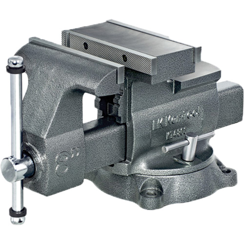 &eacute;tau r&eacute;versible pour m&eacute;canicien professionnel KT4800, Largeur des m&acirc;choires 8", Profondeur de la gorge 4-7/8", Base Pivotant Distribution Industrielle GC