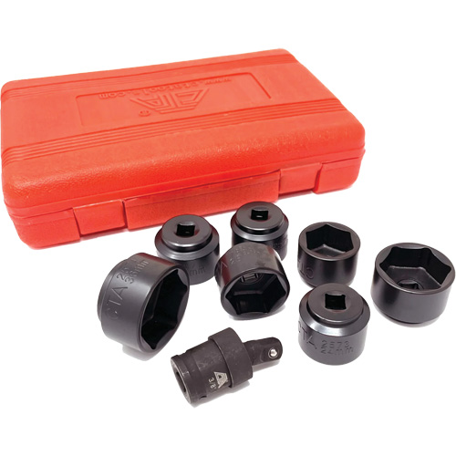 8 Pc. Extra-Low-Profile Oil Filter Socket Set Distribution Industrielle GC