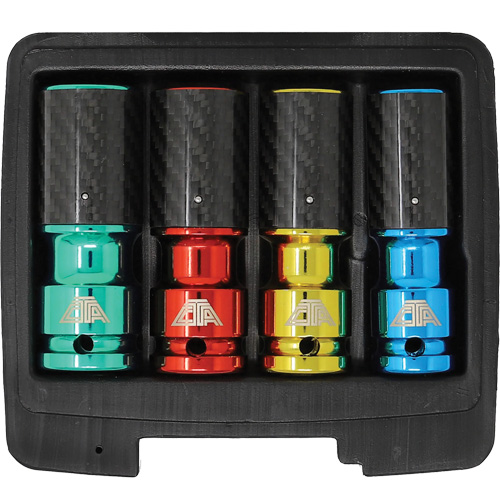 Lug Socket Set with Carbon Fiber Sleeves Distribution Industrielle GC