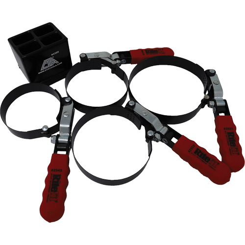 4 Pc. Oil Filter Wrench with Stand Distribution Industrielle GC