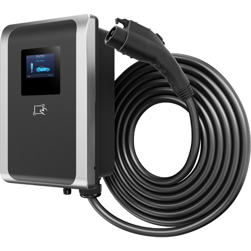 Chargeur pour VE commercial PulseQ AC Max, 48 A, Niveau 2 CA, Connecteur Type 1 (SAE J1772) Distribution Industrielle GC