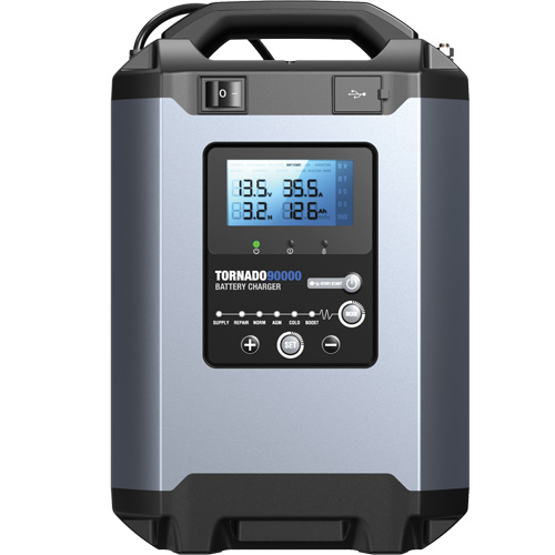 Alimentation stable 90 A et chargeur intelligent 12 V/24 V Tornado90000 Distribution Industrielle GC