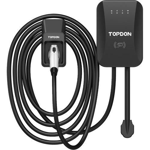 Chargeur r&eacute;sidentiel PulseQ AC pour VE avec mode identification par radiofr&eacute;quence (RFID), 40 A, Niveau 2 CA, Connecteur Type 1 (SAE J1772) Distribution Industrielle GC