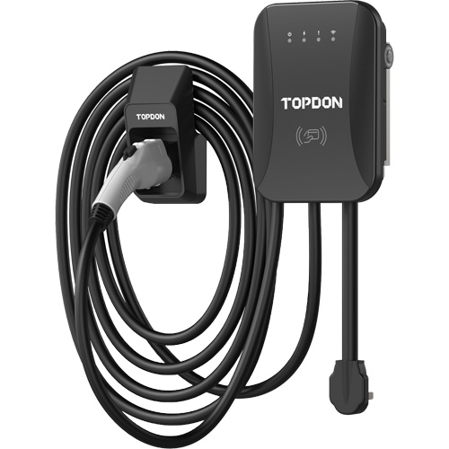 Chargeur r&eacute;sidentiel PulseQ AC pour VE avec mode identification par radiofr&eacute;quence (RFID), 40 A, Niveau 2 CA, Connecteur Type 1 (SAE J1772) Distribution Industrielle GC