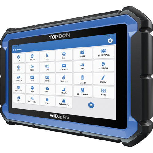 Outil de diagnostic ArtiDiag Pro 7" avec fonctions de service et commandes bidirectionnelles Distribution Industrielle GC