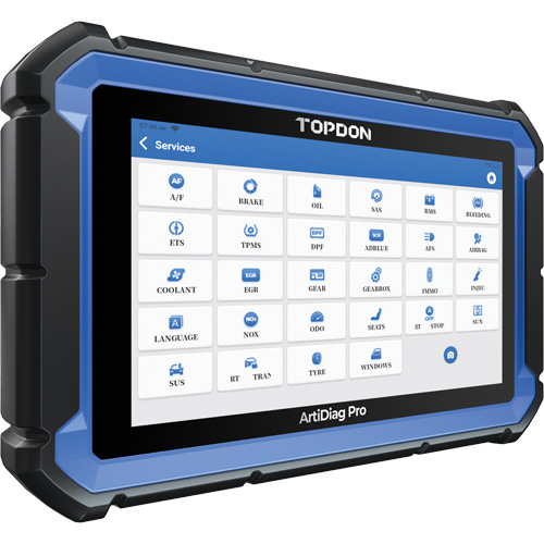 Outil de diagnostic ArtiDiag Pro 7" avec fonctions de service et commandes bidirectionnelles Distribution Industrielle GC