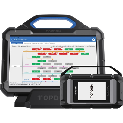 Phoenix Max Basic 13.3" OE-Level Scan Tool, Docking Station, & Cloud-Based Programming Distribution Industrielle GC