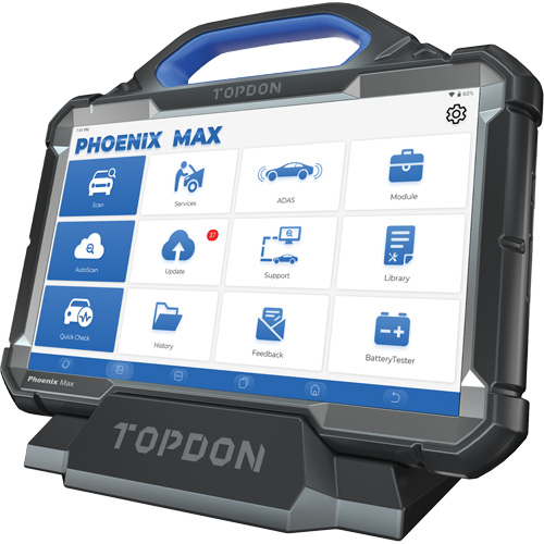 Outil de diagnostic Phoenix Max de niveau &eacute;quipement original de 13,3" avec station daccueil et oscilloscope &agrave; 4 voies Distribution Industrielle GC