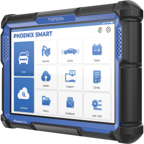 Phoenix Smart – Outil de diagnostic de niveau constructeur avec &eacute;cran 10,1", programmation bas&eacute;e sur l'infonuage et protocoles avanc&eacute;s Distribution Industrielle GC