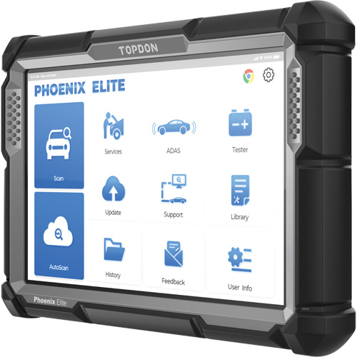 Outil de diagnostic de niveau constructeur Phoenix Elite avec &eacute;cran 10,1", programmation bas&eacute;e sur l'infonuage et CANFD Distribution Industrielle GC
