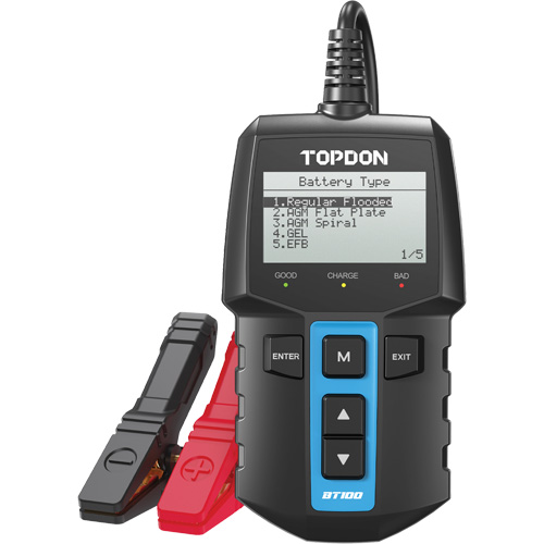 BT100 12V Battery & System Tester Distribution Industrielle GC
