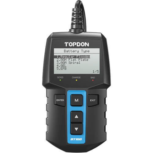 BT100 12V Battery & System Tester Distribution Industrielle GC