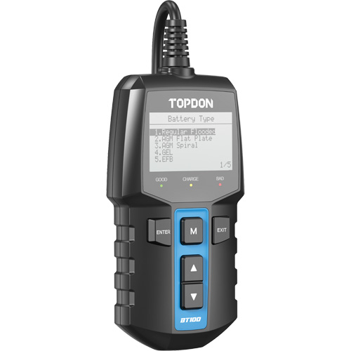 BT100 12V Battery & System Tester Distribution Industrielle GC