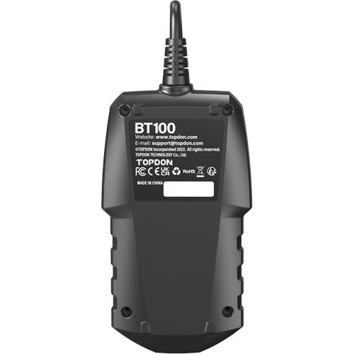 BT100 12V Battery & System Tester Distribution Industrielle GC