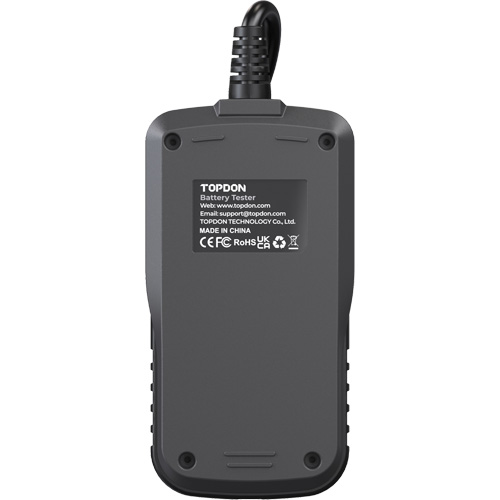 Testeur de batterie, de charge et de d&eacute;marrage BT50 avec imprimante Distribution Industrielle GC