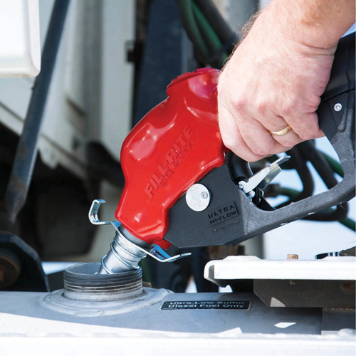 Pistolet automatique rouge &agrave; tr&egrave;s haut d&eacute;bit pour diesel Distribution Industrielle GC