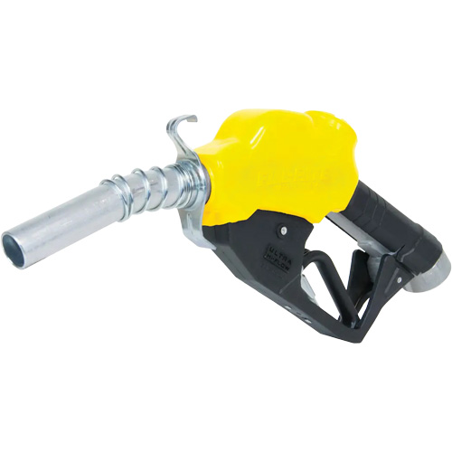 Pistolet automatique jaune &agrave; tr&egrave;s haut d&eacute;bit pour diesel Distribution Industrielle GC