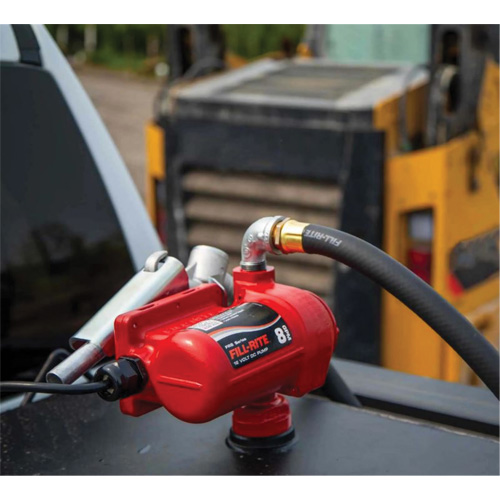 Pompe de transfert de carburant 12 V CC avec pistolet Distribution Industrielle GC