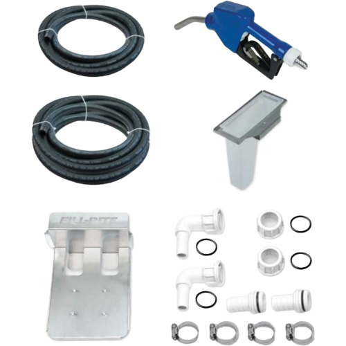 Pompe de transfert de fluide d'&eacute;chappement diesel (DEF) 115 V CA avec support pour cuve GRV et pistolet Distribution Industrielle GC