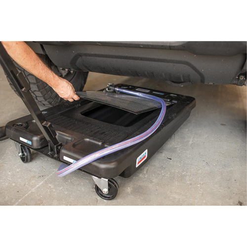 Low Profile Polypropylene Portable Oil Drain Distribution Industrielle GC