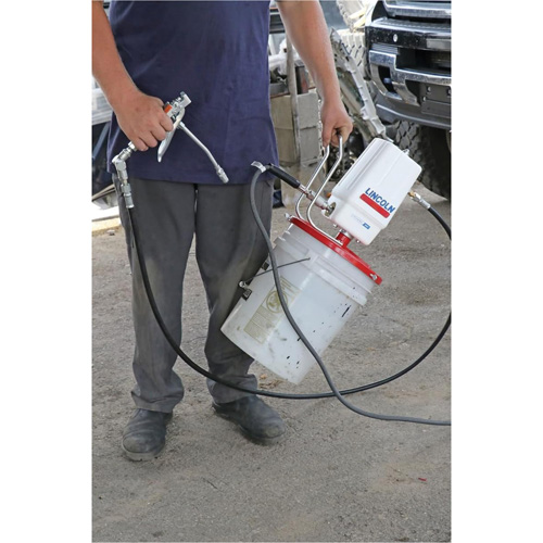 Pompe &agrave; air pour graisse &agrave; engrenages Distribution Industrielle GC