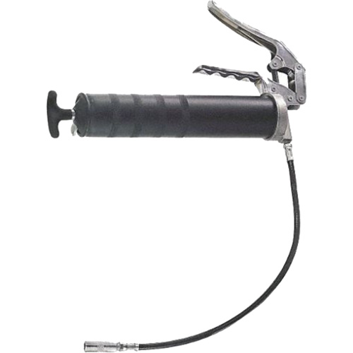 Pistolet &agrave; graisse robuste &agrave; poign&eacute;e pistolet avec rallonge de tuyau flexible, Capacit&eacute; 14 oz Distribution Industrielle GC