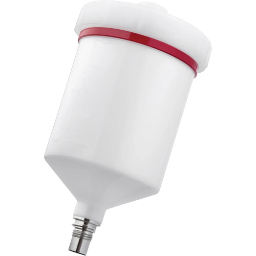 Godet QCC r&eacute;utilisable en plastique 0,6 L, QCC, sans filetage fin Distribution Industrielle GC