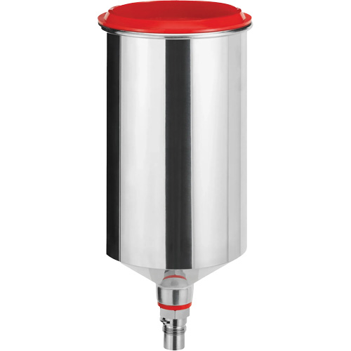 Gobelet r&eacute;utilisable en aluminium 1,0?L avec raccord QCC, sans filetage fin Distribution Industrielle GC