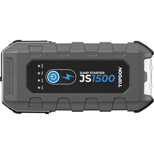 D&eacute;marreur d'appoint, survolteur, banque d'alimentation et lampe de poche JumpSurge1500 Distribution Industrielle GC