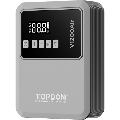 V1200Air 2-en-1: d&eacute;marreur de secours de 1200 A de pointe et gonfleur de pneus Distribution Industrielle GC